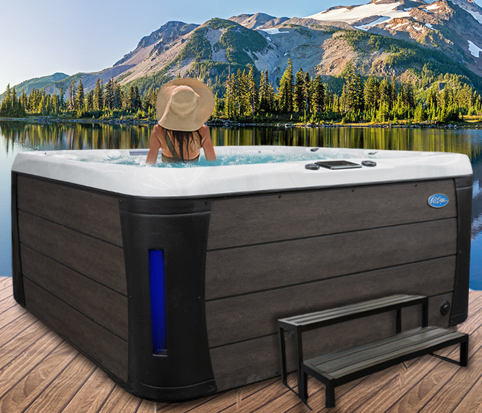Calspas hot tub being used in a family setting - hot tubs spas for sale Springville